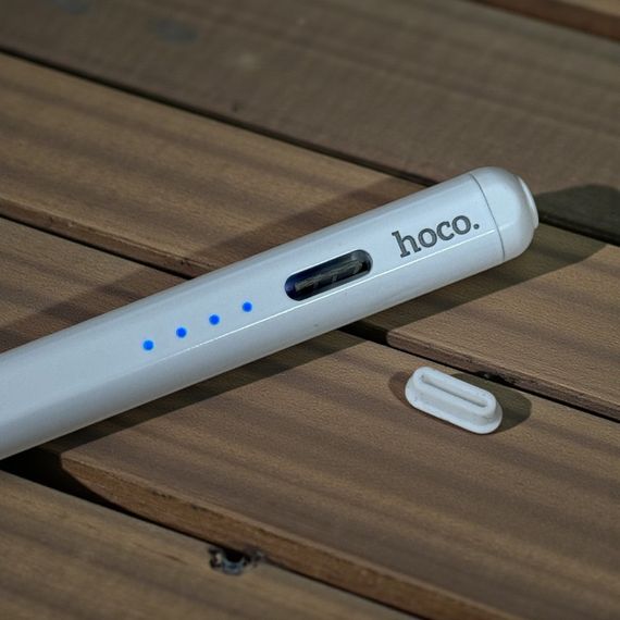 Стилус Hoco GM114 Smart Active для планшетів Apple iPad - White | Зображення 5
