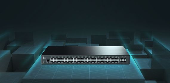 Комутатор TP-Link TL-SG3452 48xGE, 4xSFP, Керований L2 (SG3452) | Зображення 1