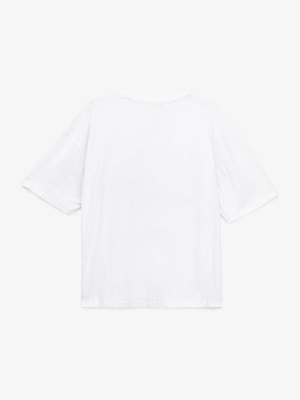Футболка з принтом унісекс GENUA G01222-0046 M Білий shop (2000999574535) | Зображення 2