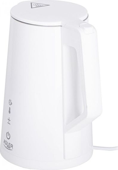 Чайник електричний Adler AD-1345-white 1.7 л білий | Зображення 2