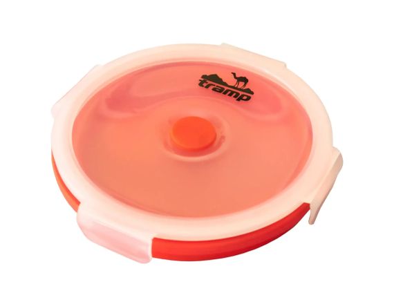 Складаний Контейнер з кришкою-засувкою Tramp (800ml) orange (TRC-087-orange) | Зображення 1