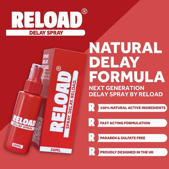 Пролонгатор - EXS Reload Delay Spray, 30 мл Sex Aura | Зображення 1