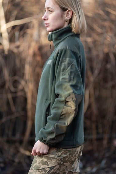 Кофта жіноча мікрофліс Olive R Military | Зображення 6