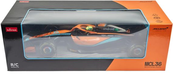 Машинка Rastar McLaren F1 W11 MCL36 1:12. Помаранчевий | Зображення 8