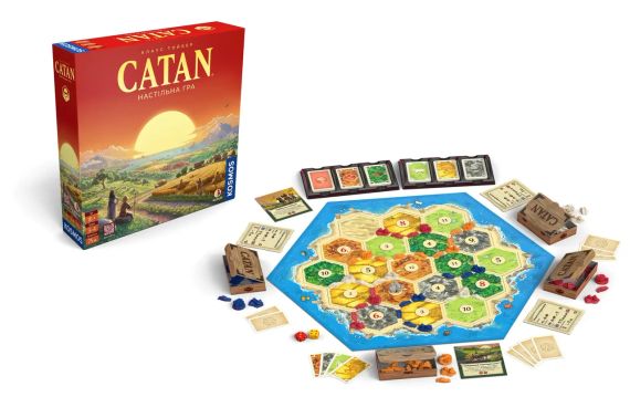 Настільна гра Catan (Катан, Колонізатори), оригінал | Зображення 1