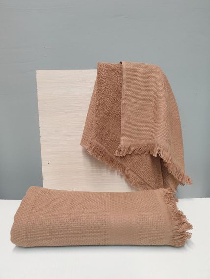 Рушник Zeron 128477 Туреччина 100х150  Бавовна Капучино