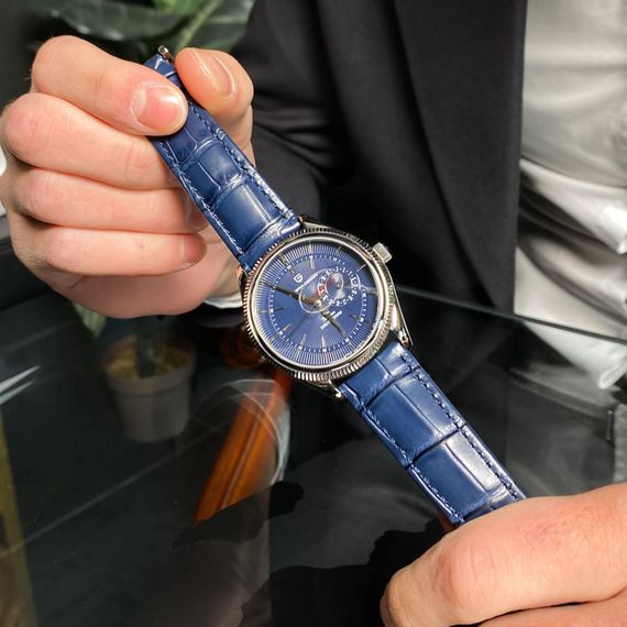 Чоловічий годинник Pagani Design PD-1689 Silver-Blue-Blue | Зображення 5
