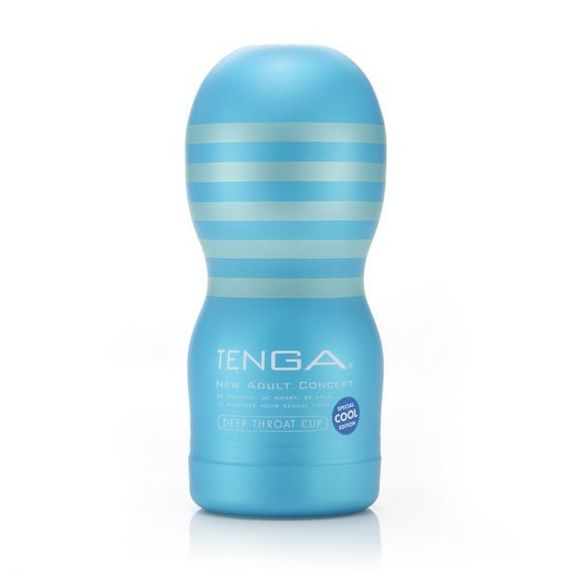 Мастурбатор Tenga Deep Throat Cup (горловий ефект), Охолоджуючий