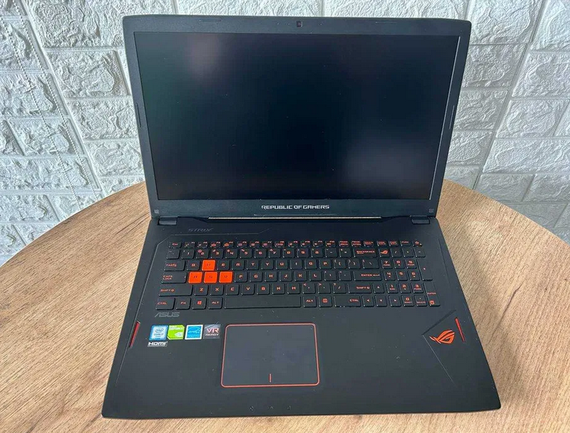 Ноутбук Asus ROG GL702VM 17,3" FHD IPS i7 6700HQ 12Gb SSD128Gb+HDD1Tb GTX 1060  Б/В | Зображення 5