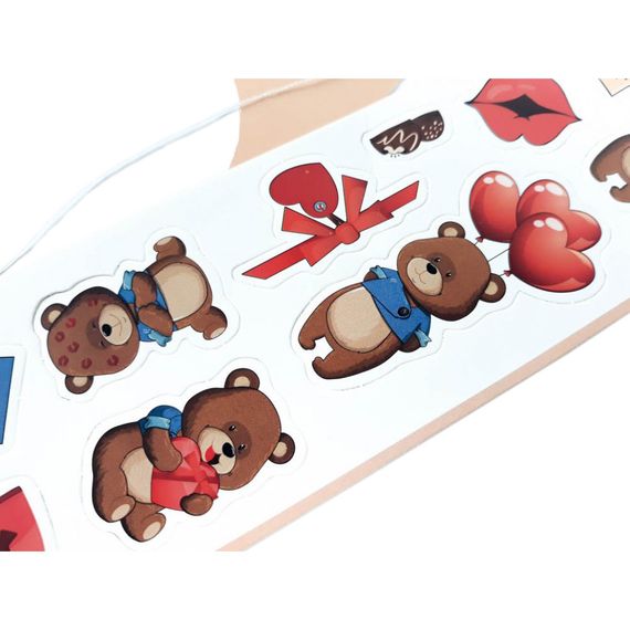 Поздравительная открытка "Мишка" 125988 своими руками | Зображення 3