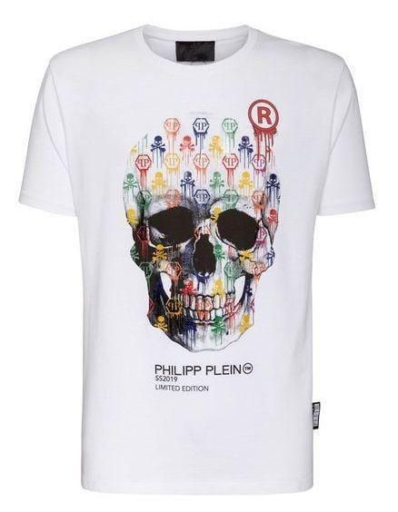 Футболка чоловіча з принтом повсякденна L Білий