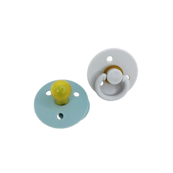 Набір з двох пустушок латексних MGZ-0518-3 кругла | Зображення 1