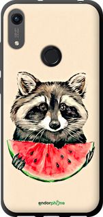 Чохол на Huawei Y6s Єнотик з кавуном "4605b-1871-2448"