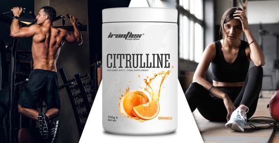 Цитрулин IronFlex Citrulline 500g (Orange) | Зображення 1