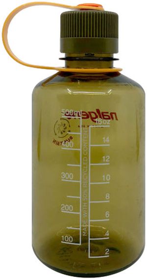 Бутылка Nalgene Narrow Mouth Sustain 0.5 L. Olive | Зображення 1