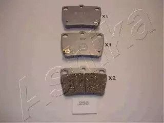 Колодки задні гальмівні DR5/RAV 4 (01-21), ASHIKA (5102256)