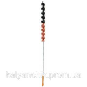 Ерш для чистки шахты кальяна Hate черно-белый