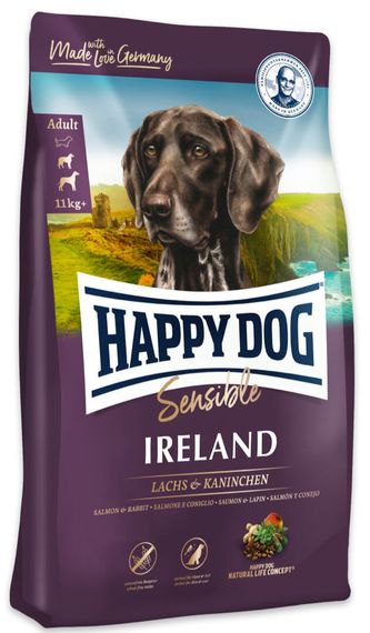 Happy Dog Sensible Ireland сухий корм для собак з лососем та кроликом, 11 кг