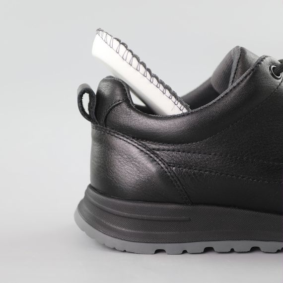 Кросівки чоловічі шкіряні 591351 Чорні 40 41 42 43 44 45 | Зображення 6