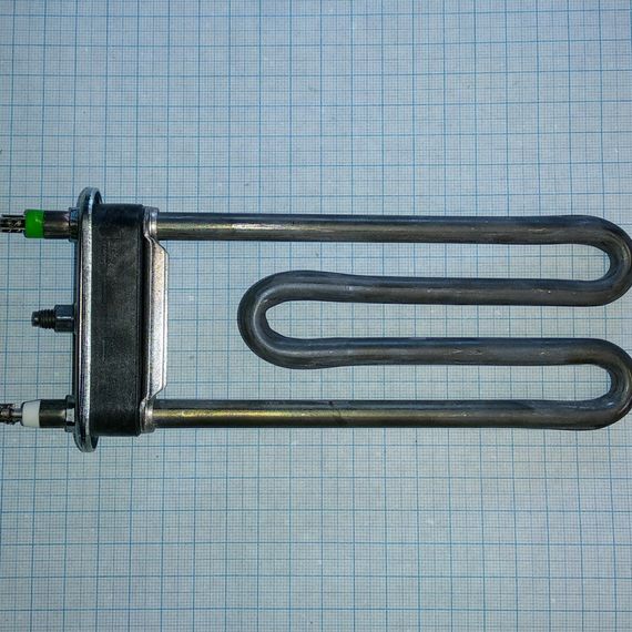 Тен 1700w,L-170 для пральної машини Indesit,Ariston,з місцем під термостат.Thermowatt(Італія) | Зображення 1