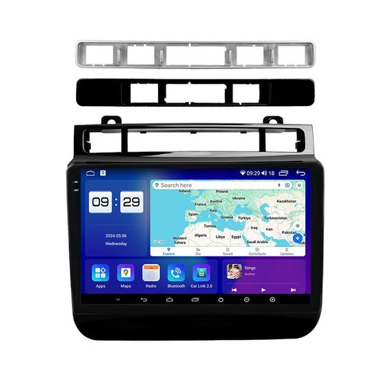 Штатна магнітола серії Mekede M200S 2K під Volkswagen Touareg FL NF 2010-2018 (W1) 9 дюймів