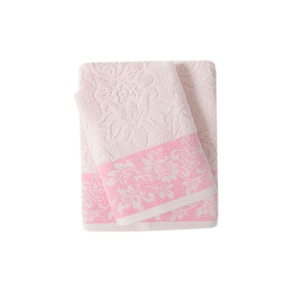 Рушник Irya 8627 Туреччина 50*90 см  Махра Рожевий