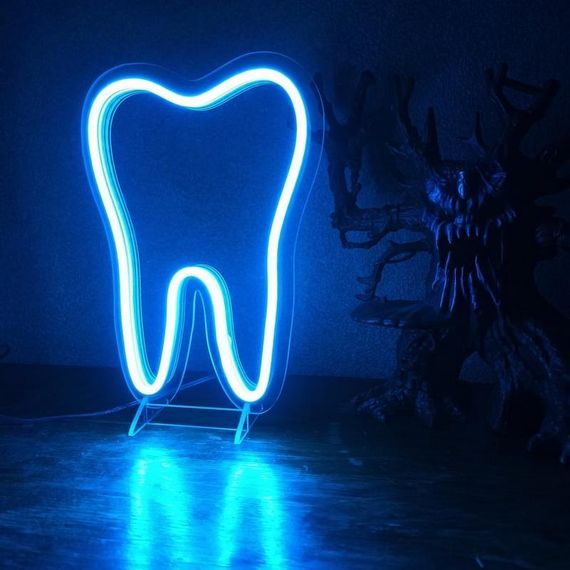 Неоновий світильник Зуб 190х270 acr-n000057 | Зображення 7