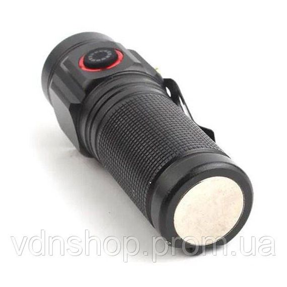 Кишеньковий тактичний ліхтар W5182-3XHP360, LED ліхтар потужний на вулицю Ручний cob KA-25 | Зображення 2