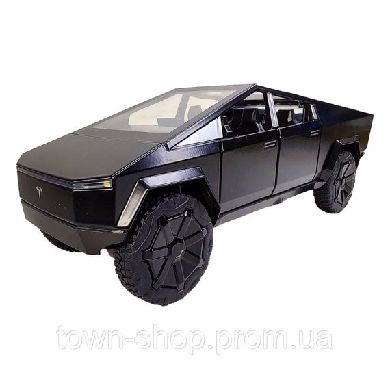 Машина металлическая Tesla Cybertruck АВТОПРОМ T7777, 1:24 (Черный)