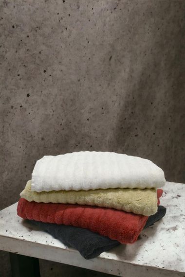 Полотенце махровое ST-2 Kayra 70x140 см. белый | Зображення 3