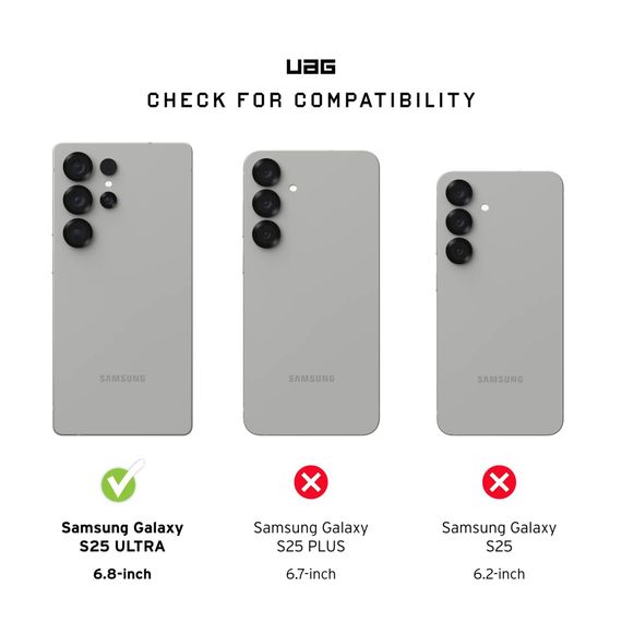 Чохол до мобільного телефона UAG Samsung Galaxy S25 Ultra Pathfinder with Magnet Heritage Yellow (214476118282) | Зображення 6