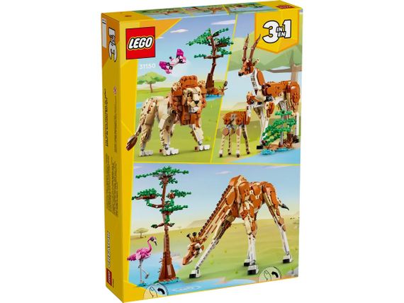 Конструктор LEGO Creator Дикі тварини сафарі 31150 | Зображення 1