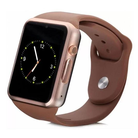 Смарт-годинник Smart Watch A1 розумний електронний зі слотом під sim-карту + карту пам'яті micro-sd. IN-377 Колір: золотий