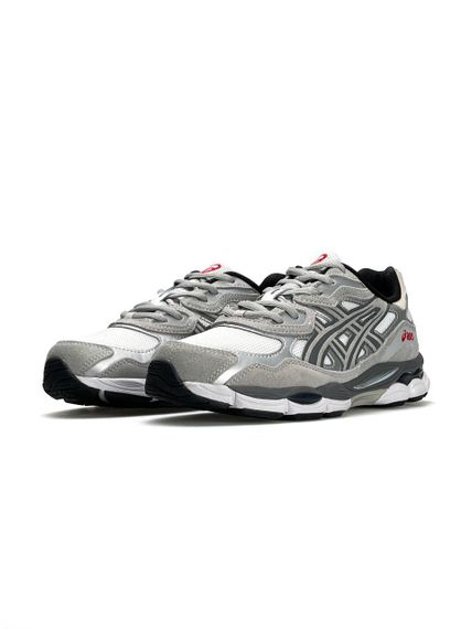 Мужские кроссовки  ASICS Gel-NYC White Grey весна / осень A3482 42