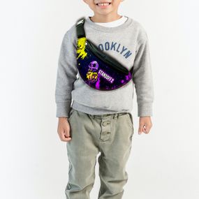 Сумка-бананка "Standoff 2" с принтом череп,35х15см,детская,молодежная (00014)