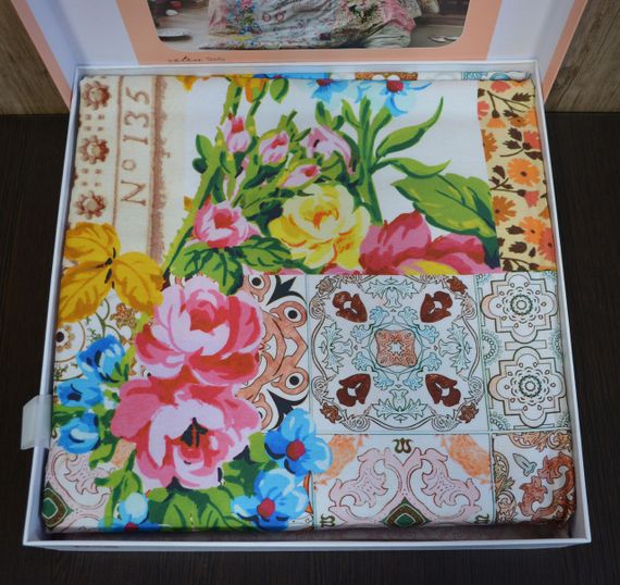 Постельное белье TAC Satin 200×220 см Stella | Зображення 4