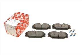 Колодки гальмівні передні Renault Clio II 00- Megane I 96-03 129.1x55.5x17.8  16429