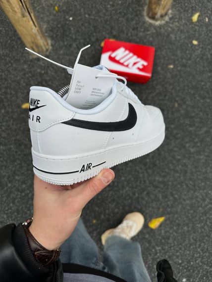 Зимові кросівки Nike Air Force, ТОП якість (low) білі | Зображення 4