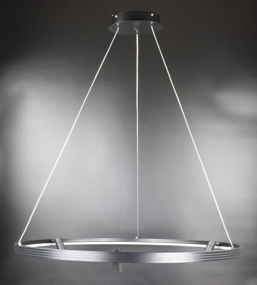 Люстра світлодіодна підвісна LED світильник для квартири на стелю лед 26829 Чорний 35-180х60х60 см.