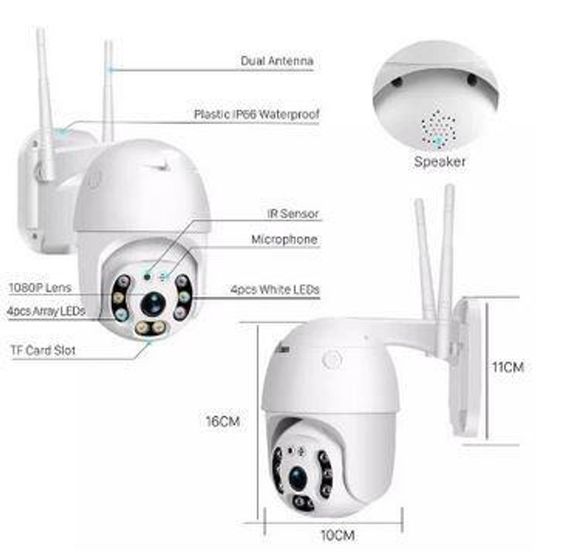 Камера відеоспостереження PTZ з високою якістю зображення XPRO XM 2MP (41558-14069_829)