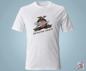 Футболка з принтом логотип Miller M