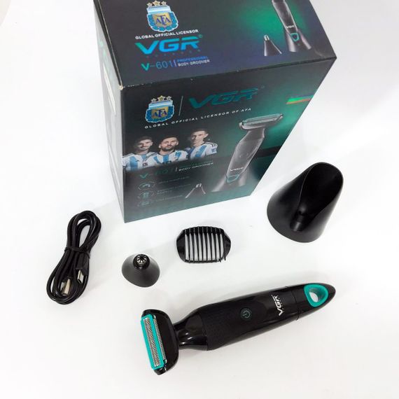 Професійна електробритва VGR V-601, Універсальна акумуляторна електробритва, Хороший тример для бороди EO-51 | Зображення 2