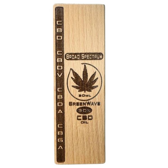 Комплекс для профілактики нервової системи Greenwave CBD CBDV CBDA CBGA 30% 30 ml | Зображення 1