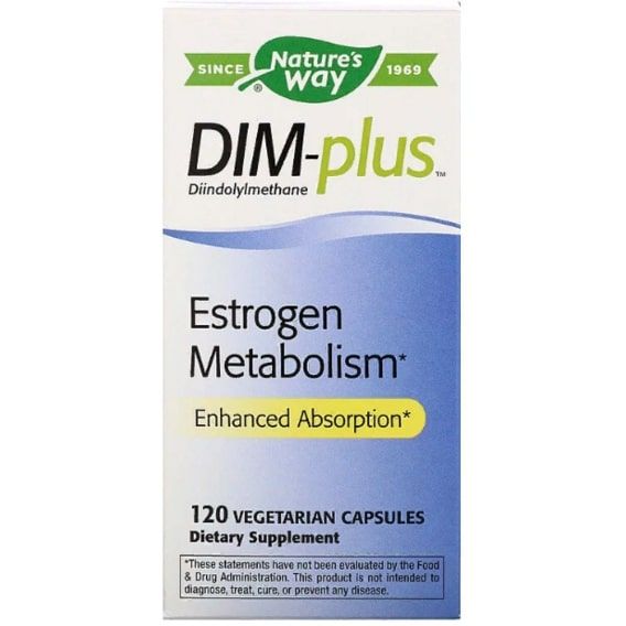 Антиоксидант Nature's Way DIM-plus, Estrogen Metabolism 120 Veg Caps NWY-14850 | Зображення 2