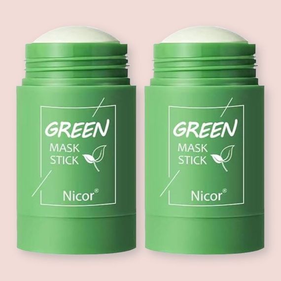Маска-стік зволожуюча з органічної глиною і екстрактом зеленого чаю, 40 г | Зображення 2