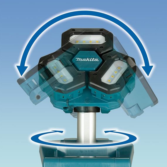 Прожектор светодиодный аккумуляторный Makita DML814 (3000 лм, LXT, без аккумулятора и зарядного устройства) | Зображення 5