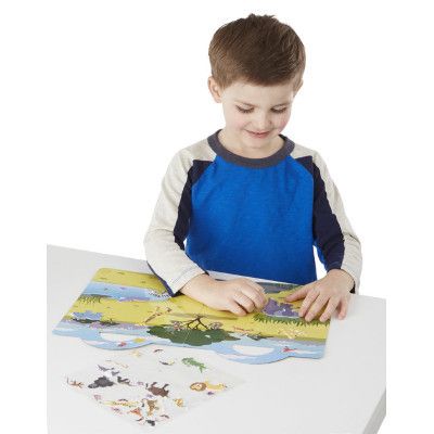 Набор для творчества Melissa&amp;Doug Объемные наклейки Сафари (MD9106) | Зображення 4