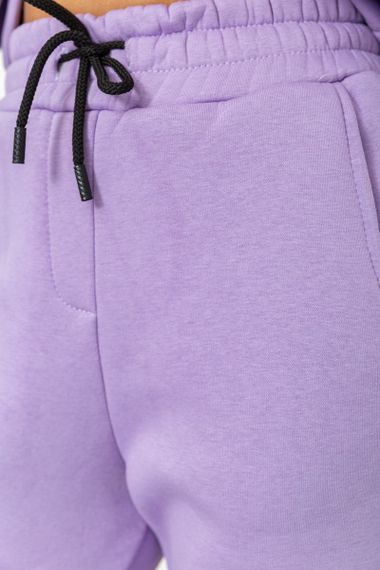 Спорт костюм жіночий на флісі, колір бузковий, 115R0493 | Зображення 5