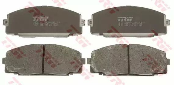 Колодки гальмівні дискові TOYOTA HIACE передн.  TRW (GDB770) | Зображення 1