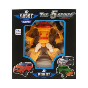 Игровой трансформер транспорт TOBOT W339, 12 видов Оранжевый